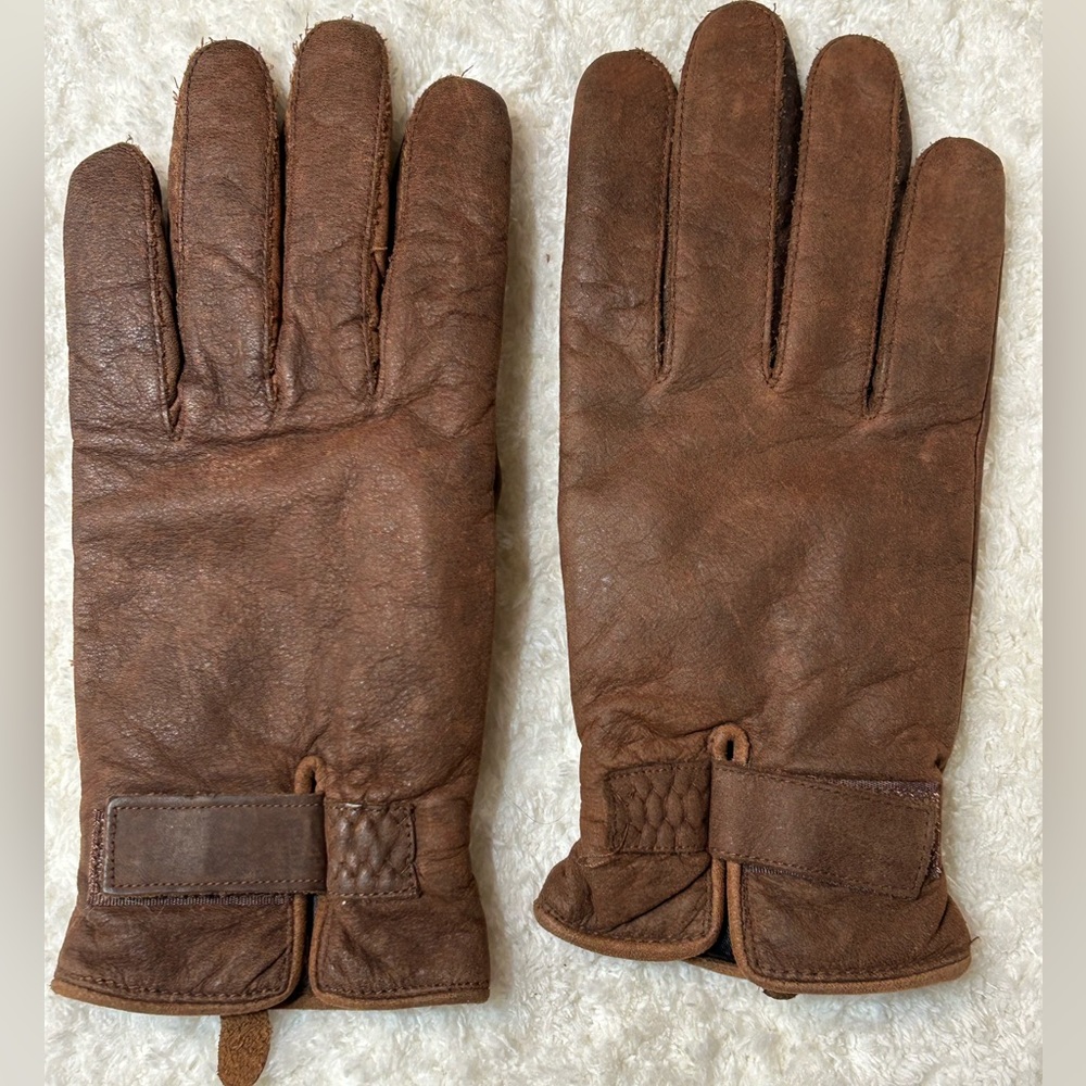 Wilson women’s brown leather gloves